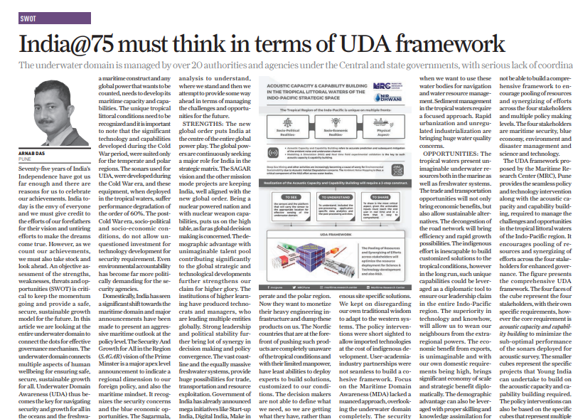 (Featured)India@75 must think in terms of UDA Framework